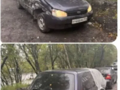 Лада приора битая